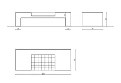 Smart Concrete Bench Dimensions