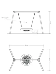 Prospetti Altalena cesto