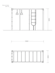 pianta prospetto palestrina recta strongplast cod 7040