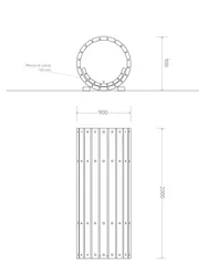 Planos técnicos del Tronco