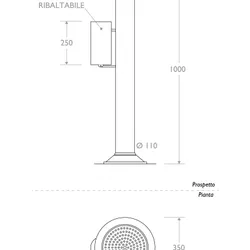 posacenere 330901 classic cestino portarifiuti