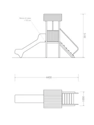 Slide Tower Dimensions