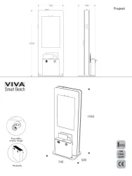 VIVA Information Totem Dimensions