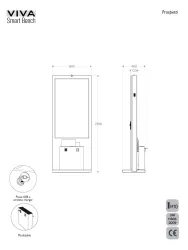 Misure totem Informativo VIVA