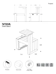 Strongplast Workstation Technical Drawings