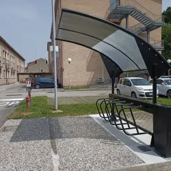 Installazioni ARCO SMART - Arco Smart Uni Padova Bike Shelter Smart Ebike Charge Arco Smart Uni Padova Bike Shelter Smart Ebike Charge
