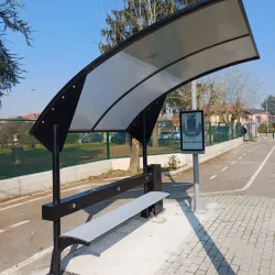 Pensiline ARCO SMART - Volvera - Arco Smart Marquesina Solar Arco Smart Marquesina Solar