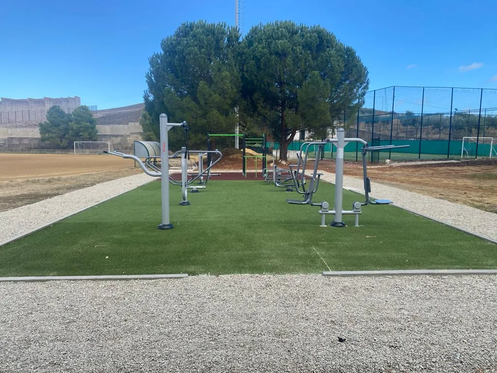 area fitnes villalba wordkout open space fitness area frontal