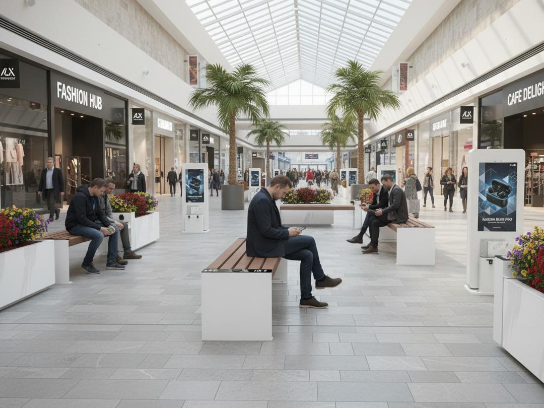 Assieme Arredi Smart Viva Per Centri Commerciali Foto1