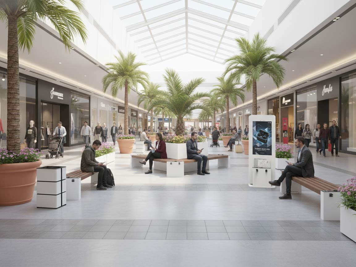 Assieme Arredi Smart Viva Per Centri Commerciali Foto2