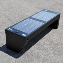 Panchina VIVA smart senza schienale Panchina Viva Smart Bench Senza Schienale Fotovoltaica Foto 1