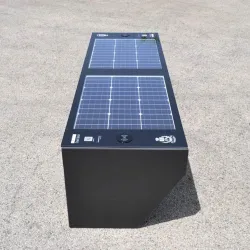 Panchina VIVA smart senza schienale Panchina Viva Smart Bench Senza Schienale Fotovoltaica Foto 2