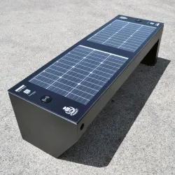 Panchina VIVA smart senza schienale Panchina Viva Smart Bench Senza Schienale Fotovoltaica Foto 4