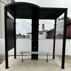 Prodotti smart varie installazioni - Pensilina Smart Bus Shelter With Smart Totem Pensilina Smart Bus Shelter With Smart Totem